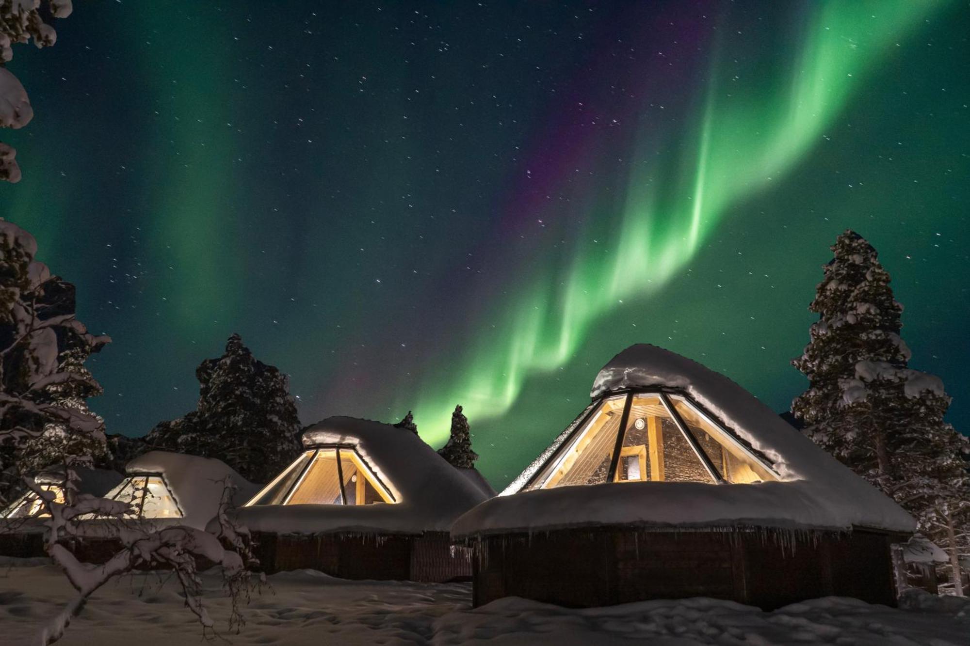 Wilderness Hotel Nellim & Igloos Eksteriør bilde