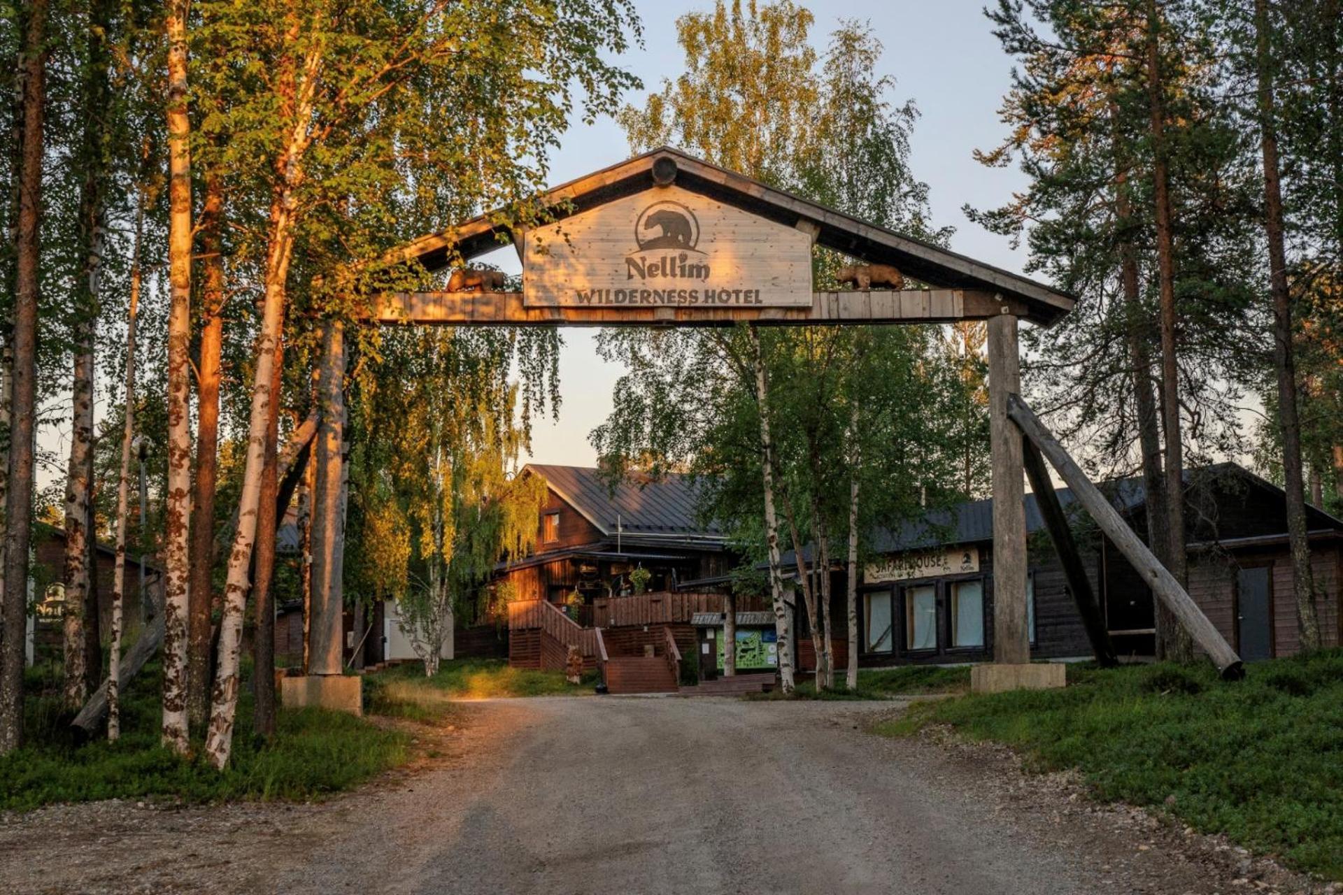 Wilderness Hotel Nellim & Igloos Eksteriør bilde